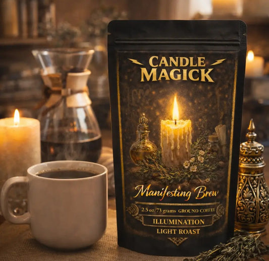 CANDLE MAGICK 2.5oz ritual ground coffee magick magic
