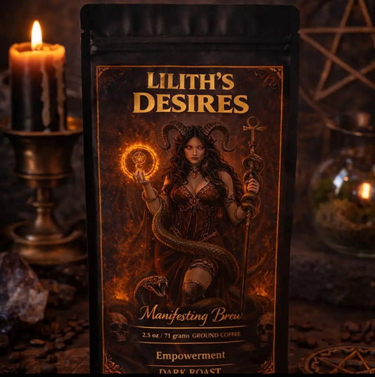 LILITH'S DESIRES 2.5oz ritual ground coffee magick magic